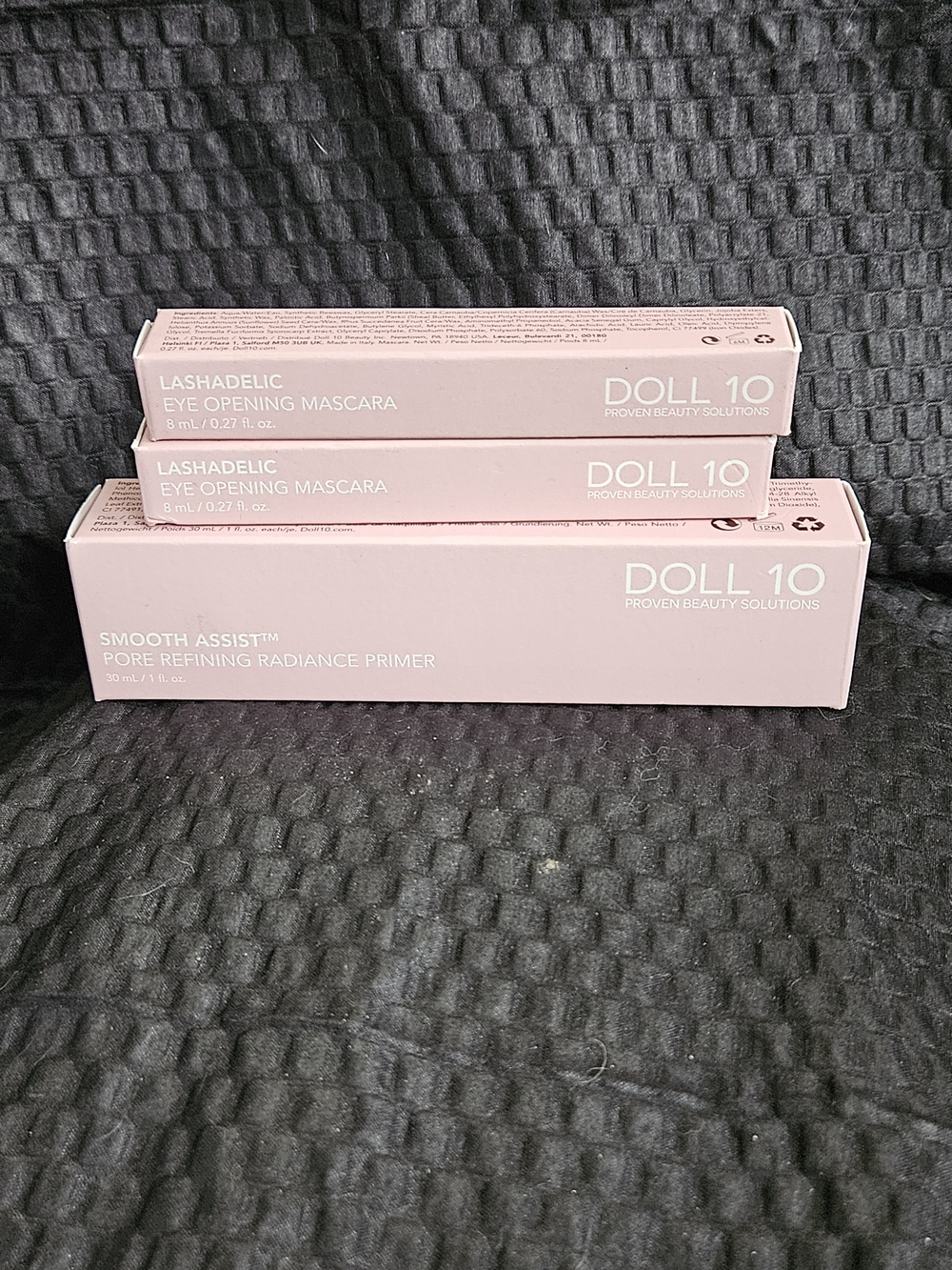 2 DOLL 10 Lashadelic Mascara & Smooth Assist Primer Trio